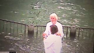 Drama of Baptism at Yardenit the Jordan River Israel [upl. by Melda]