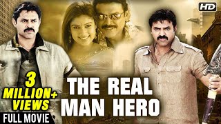 The Real Man Hero Full Hindi Movie  Venkatesh  Nayantara  Super Hit Hindi Dubbed Movies  Action [upl. by Ferino]