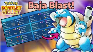 Blastoise is BACK Is this Set Where its At Pokemon Scarlet amp Violet BSS Blastoise Team [upl. by Darahs]