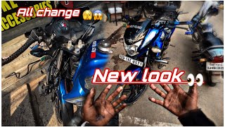 BIKE KA NEW LOOK 👀  FULL MODIFICATION😇BOLTE  4 YEARS KA RELATIONSHIP 😭EK SECOND ME KHATAM❌ KARDIYA [upl. by Barina]