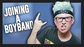 JOINING A BOY BAND  Tyler Oakley [upl. by Chapa]