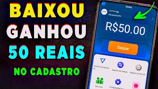 SAQUE R5000 GRÁTIS NO PIX  APP PAGANDO 50 REAIS DE GRAÇA [upl. by Notsgnal]