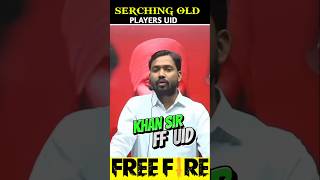 Serching Old Youtubers 😱 Free Fire uid ☠️ freefire trending totalgaming oldff Free Fire Tech [upl. by Bamford]