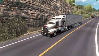 Kenworth T600 Jake brake American truck simulator [upl. by Ailak]