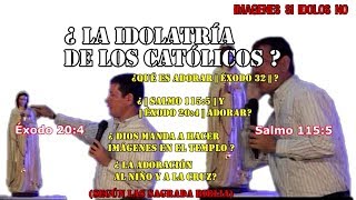 ¿ La idolatría de los Católicos   Éxodo 204  Salmos 1155  Pbro Luis Toro COMPLETO [upl. by Larianna]