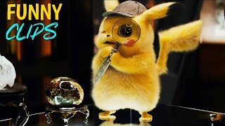 All The Easter Eggs And Pokémon In The New Detective Pikachu Trailer [upl. by Gilemette]