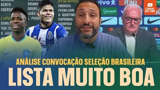 CONVOCAÇÃO DE DORIVAL É MUITO BOA E COERENTE [upl. by Pejsach]