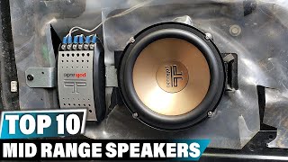 Best Mid Range Speaker In 2024  Top 10 Mid Range Speakers Review [upl. by Anrol16]