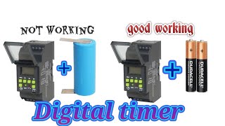 digital timer battery not working replace AAA batterys [upl. by Zerimar439]