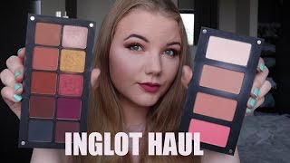 INGLOT Haul  Review and swatches [upl. by Torp]