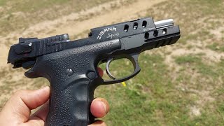 9MM Zigana Sports Full Black Fully Automatic Testing [upl. by Uis]