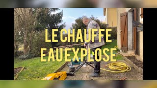 Le chauffe eau explose [upl. by Ethe]