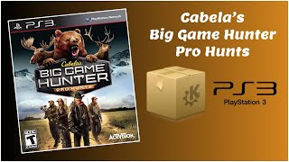 Cabelas Big Game Hunter Pro Hunts PKG PS3 [upl. by Home]