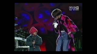 Whitney Houston with BobbiKristina live Poland 1999  My Love is Your Love HD [upl. by Nemzaj969]