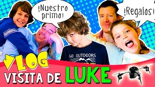 📸 Súper VLOG fin de semana FAMILIAR 👨‍👩‍👧‍👦💕  ¡¡Viene nuestro primo LUKE con REGALOS 🤗 [upl. by Gerger977]