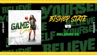 Bishop State vs Delgado CC Womens Basketball [upl. by Bartholemy349]