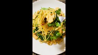 My Easy Coriander amp Salad Chicken Pastacookingmukbangpasta amoremaria [upl. by Asatan]