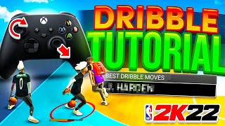 BEST DRIBBLE MOVES  HANDCAM DRIBBLE TUTORIAL IN NBA 2K22 HOW TO DRIBBLE FAST CURRENT GEN amp NEXTGEN [upl. by Walston]