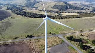 Yaloak South Wind Farm  Drone View [upl. by Corbett]