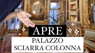 Apre Palazzo Sciarra Colonna [upl. by Coy]