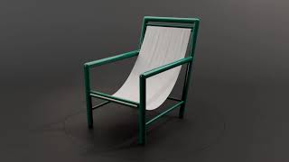 Classic design Deckchair by Robert MalletStevens [upl. by Macy770]