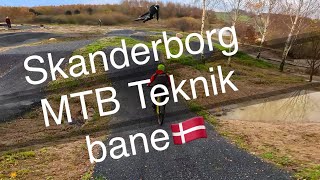 Skanderborg MTB Teknikbane 🇩🇰 [upl. by Sven639]