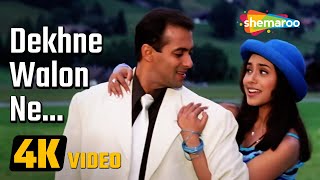 Dekhne Waalon Ne 4K Video  Chori Chori Chupke Chupke 2001  Salman Khan  Rani Mukherjee [upl. by Eenot]