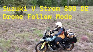 Suzuki V Strom 800 DE adventure with moto camping kit [upl. by Alleusnoc]