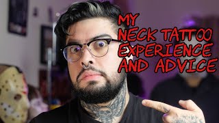 Neck tattoo experience [upl. by Maurey976]