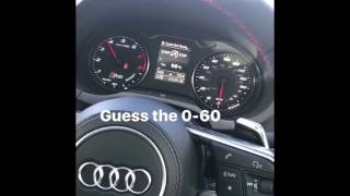 WORLDS FASTEST Audi RS3 8V 600 BHP acceleration and launch control with bonus clip [upl. by Aicelf]