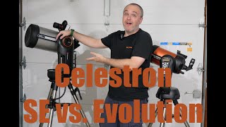 Celestron NexStar 6SE8SE vs Evolution 8 telescope comparison [upl. by Ricardo401]