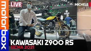 Kawasaki Z900RS SE 2022  A EICMA 2021 un omaggio alla Z1 del 1972 [upl. by Eekram]