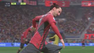 EA FC 25 Ibrahimovic Last Minute Goal [upl. by Lledniuq195]