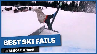 BEST SKI FAILS 2022  Crash of the Year [upl. by Akaya]