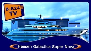 Megayacht Heesen Galactica Super Nova by BESTBoats24 [upl. by Hedwiga]