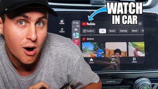 How to get CarBridge Tutorial NO JailbreakNo Computer✅ Watch YouTubeNetflixDisney in Your Car [upl. by Hairom550]