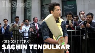 Sachin Tendulkar​ Shows You How to Hold a Cricket Bat [upl. by Janela]