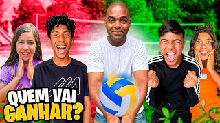 🤩 ESTEVÃO E LORENA X GABRIEL E MANU🌟”Jogo de vôlei no Le Canton 😃👏👏 veja quem ganhou 😅 [upl. by Aneerahs200]