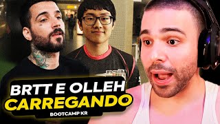 🚨 BRTT E OLLEH JOGANDO JUNTOS NA COREIA O PAI TÁ FELIZ E GANHANDO TUDO MINERVA REAGE [upl. by Ivory]