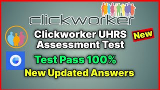 Clickworker Uhrs Assessment test answers  UHRS Qualification test [upl. by Yecad]