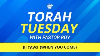 August 29 2023  Torah Tuesday Parashat Ki Tavo When You Come [upl. by Russell344]