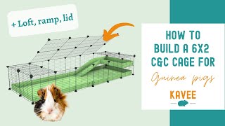 How to Build a 6x2 CampC Cage with a Loft Lid and Ramp [upl. by Bower823]