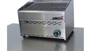 Σχαριέρα Αερίου με Ηφαιστιακή Πέτρα Economy Gas Lava Stone Grill Top [upl. by Nohsar]