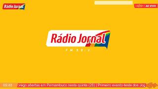 Ao Vivo na Rádio Jornal Pernambuco [upl. by Brogle380]