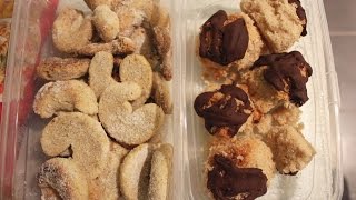 VEGANE Vanillekipferl amp Kokosmakronen  Rezept  DIY [upl. by Fabe647]