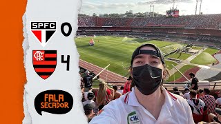 BAILE NO MORUMBI  SÃO PAULO 0 X 4 FLAMENGO  VLOG 10 [upl. by Rednas121]