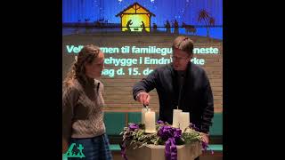 Velkommen til familiegudstjeneste i Emdrup Kirke søndag d 15 dec 2024 kl 1030 [upl. by Randi]