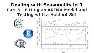 Dealing with Seasonality in R Part 3  Fitting an ARIMA Model and Testing with a Holdout Set [upl. by Ertha]