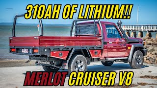 Merlot Red V8 79 Series Landcruiser with a difference [upl. by Itsirhc]