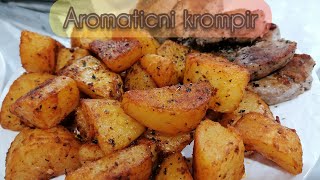 Aromaticni krompir iz rerne  mekan i preukusan [upl. by Yatnuhs]